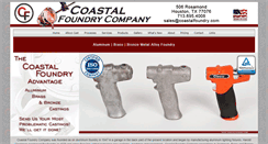 Desktop Screenshot of coastalfoundry.com
